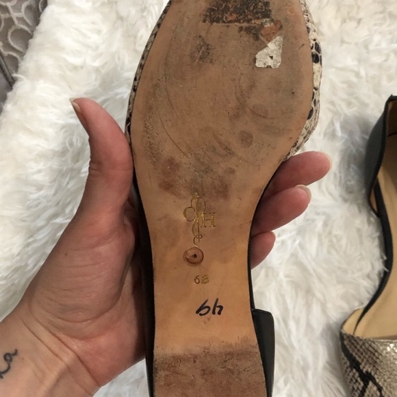 Cole Haan Snakeskin Flats - Picture 3 of 5